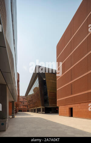 Le Masdar City Campus de l'Université Khalifa de la science et de la technologie, Abu Dhabi, UAE Banque D'Images