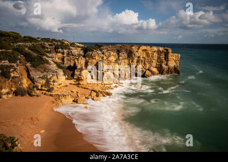 Côte de l'Atlantique au Portugal Banque D'Images