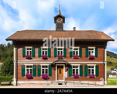 Maison traditionnelle dans la région de la Forêt Noire d'Allemagne Banque D'Images