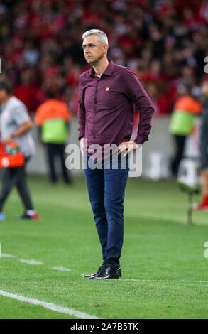 Porto Alegre, Brésil. 06Th Nov, 2019. Serie A. Match tenue à Beira Rio Stadium le jeudi (31) à Porto Alegre, RS, Brésil. Crédit : Raul Pereira/FotoArena/Alamy Live News Banque D'Images