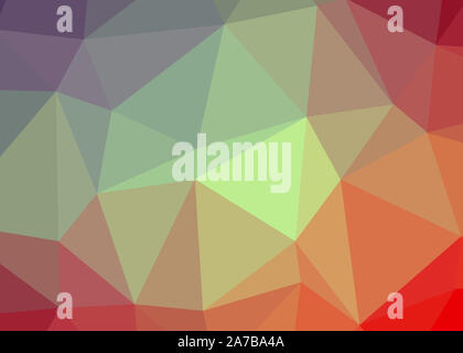 Thème coloré triangles colorés trianglify résumé fond beau masque simple texture papier peint design illustration Banque D'Images