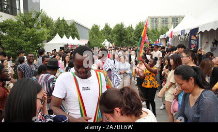 Photos de festivals culturels CUFE, Beijing, Chine. Banque D'Images