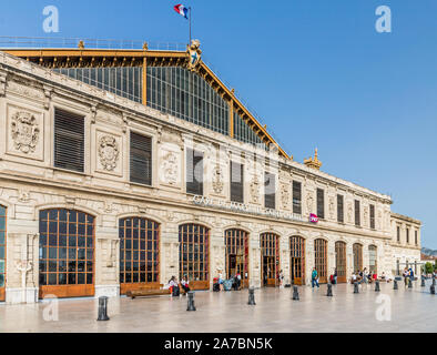 La gare St Charles à Marseille France Banque D'Images