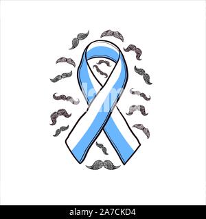 Heureux jour movember vector illustration Illustration de Vecteur