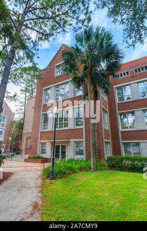 GAINESVILLE, Floride, USA - 12 SEPTEMBRE : Heavener Hall à l'Université de Floride le 12 septembre 2016 à Gainesville, Floride. Banque D'Images