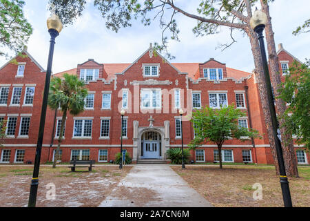 GAINESVILLE, Floride, USA - 12 SEPTEMBRE : Anderson Hall à l'Université de Floride le 12 septembre 2016 à Gainesville, Floride. Banque D'Images