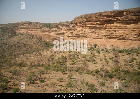 Pays Dogon : village de Banani Amou Banque D'Images