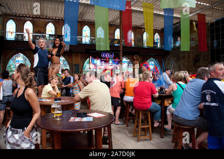 Dans la partie 'Bierkaiser', Mega Parc, BALLERMANN, Playa de Palma, El Arenal, Majorque, îles Baléares, Espagne Banque D'Images