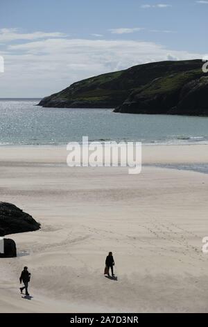 Polin Beach, Sutherland, Écosse Banque D'Images