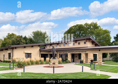 John Wayne Birthplace Museum, Winterset, Iowa, États-Unis Banque D'Images