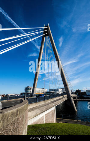 Pont Maritime, Southport, Angleterre Banque D'Images