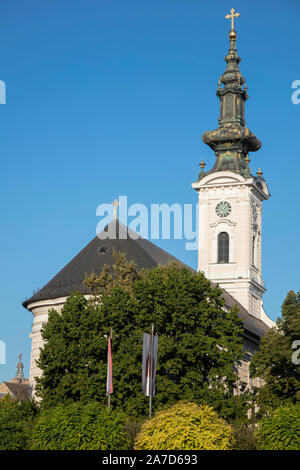 La Cathédrale St George de Novi Sad. Novi Sad, en Voïvodine, Serbie. Banque D'Images