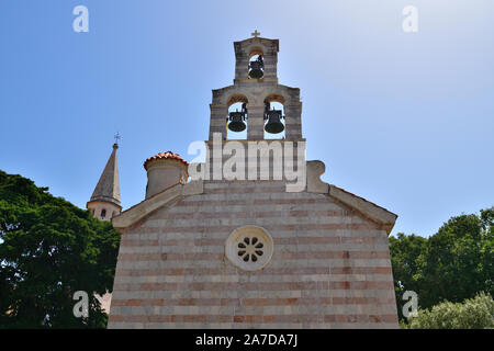 Église de la Sainte Trinité à Budva, Monténégro Banque D'Images