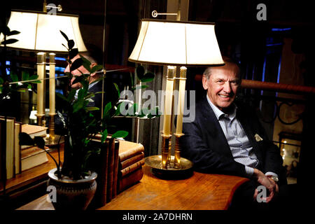 Stockholm, Suède 20120123 Interview avec le diplomate et ancien ministre des Affaires étrangères, M. Jan Eliasson au Grand Hôtel de Stockholm. Jeppe Photo Gustafsson Banque D'Images