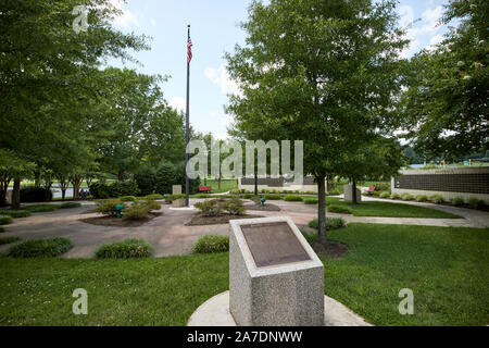 Marche commémorative ville secrète bissell Park Oak Ridge Tennessee USA Banque D'Images