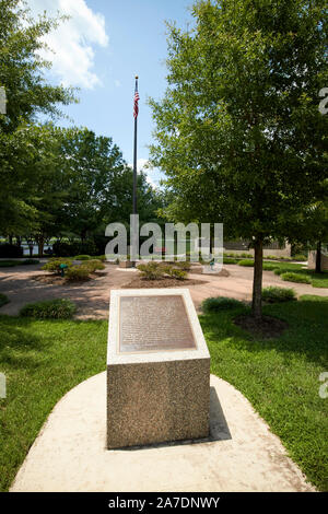 Marche commémorative ville secrète bissell Park Oak Ridge Tennessee USA Banque D'Images