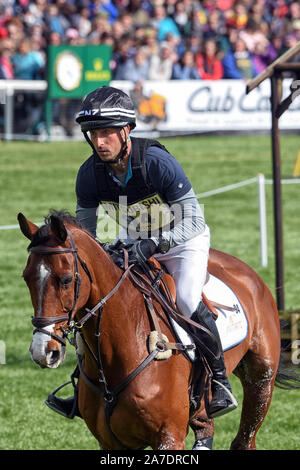 Badminton Horse Trials Gloucester 5 Mai 2019 Tim : équitation Ringwood Sky boy pour la Nouvelle-Zélande dans le badminton Horse Trials 2019 2019 Banque D'Images