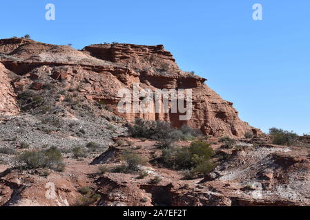 Parque Nacional Las Quijadas, Argentine Banque D'Images