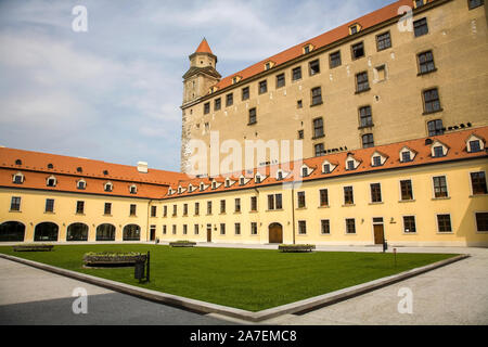 Le château de Bratislava en Bratislava Slovaquie Banque D'Images