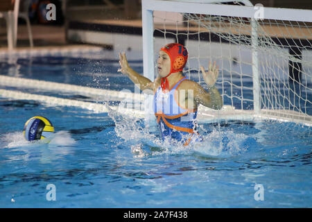 Roma, Italie. 1er novembre 2019. aarts (dunaujvaros)pendant Kinef Surgutneftegas Kirishi vs Dunaujvaros, Waterpolo EuroLeague Women Championship à Roma, Italie, 01 novembre 2019 - LPS/Luigi Mariani Crédit : Luigi Mariani/fil LPS/ZUMA/Alamy Live News Banque D'Images