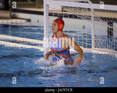 Roma, Italie. 1er novembre 2019. aarts (dunaujvaros)pendant Kinef Surgutneftegas Kirishi vs Dunaujvaros, Waterpolo EuroLeague Women Championship à Roma, Italie, 01 novembre 2019 - LPS/Luigi Mariani Crédit : Luigi Mariani/fil LPS/ZUMA/Alamy Live News Banque D'Images