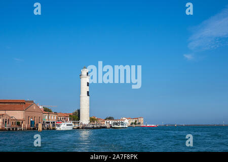 Bâtiments historiques sur l'île de Murano près de Venise, Italie. Banque D'Images