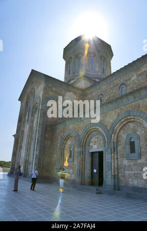 Géorgie : monastère Bodbe et nouvelle cathédrale Bodbe Banque D'Images