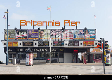 Britannia pier Great Yarmouth Banque D'Images