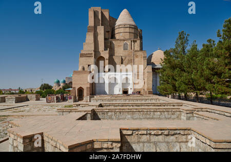 Tombe de Jehangir, Timur et l'aîné des fils préféré, Hazrat-i Imam complexe, Dorus Saodat complexe, Shahrisabz, l'Ouzbékistan, en Asie centrale Banque D'Images