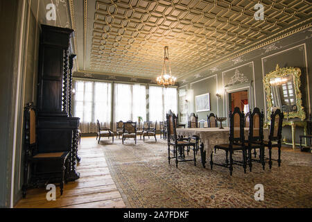 PLOVDIV, BULGARIE - 22 juin 2019 : l'intérieur de la vieille maison familiale Hindliyan, commerçants de Plovdiv Banque D'Images