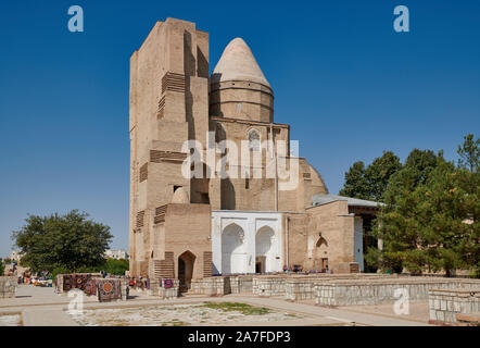 Tombe de Jehangir, Timur et l'aîné des fils préféré, Hazrat-i Imam complexe, Dorus Saodat complexe, Shahrisabz, l'Ouzbékistan, en Asie centrale Banque D'Images