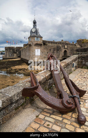 La vieille ville, Concarneau, Finistère, Bretagne, France Banque D'Images