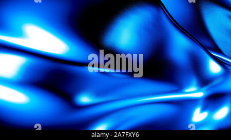 Fond bleu élégant. Illustration 3d, rendu 3d. Banque D'Images