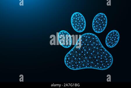 Empreinte PET, conception en polyéthylène basse Illustration de Vecteur