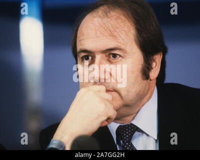 Joseph Blatter, président de la Coupe du Monde de Football Association Banque D'Images