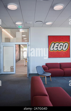 Campus Lego à Billund Banque D'Images