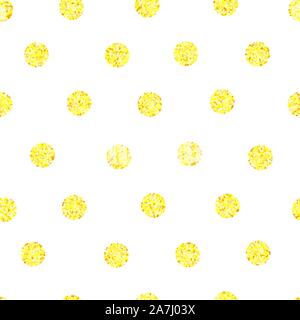 Arrière-plan avec des cercles d'or, motif transparent, vector illustration Illustration de Vecteur