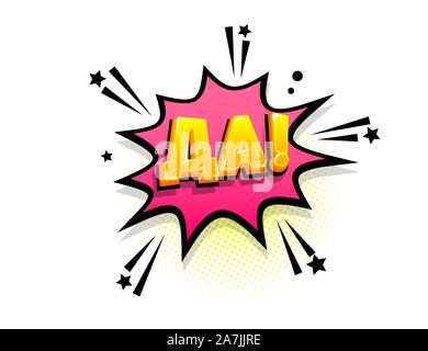 Texte phrase russe bd pop art vente Illustration de Vecteur