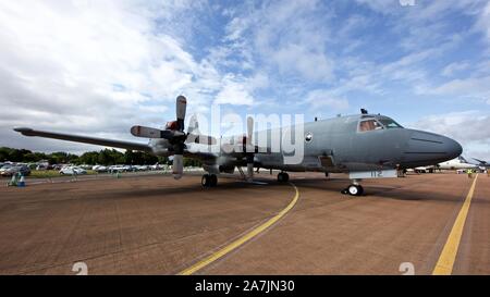 Royal Canadian Air Force Lockheed CP-140 Aurora en exposition statique au Royal International Air Tattoo 2019 Banque D'Images