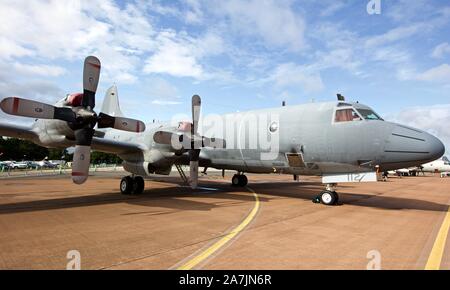 Royal Canadian Air Force Lockheed CP-140 Aurora en exposition statique au Royal International Air Tattoo 2019 Banque D'Images