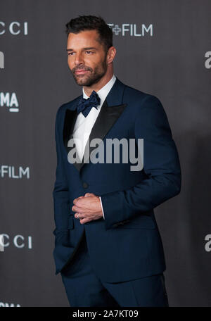 Los Angeles, CA - le 02 novembre : Ricky Martin au LACMA Art  + Film 2019 Gala tenu au Los Angeles County Museum of Art de Los Angeles, Californie le 02 novembre 2019. Crédit : Tony Forte/MediaPunch Banque D'Images