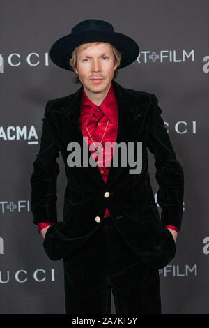 Los Angeles, CA. 09Th Nov, 2019. Beck au LACMA 2019 Art Film gala tenu au Los Angeles County Museum of Art de Los Angeles, Californie le 02 novembre 2019. Crédit : Tony Forte/media/Alamy Punch Live News Banque D'Images