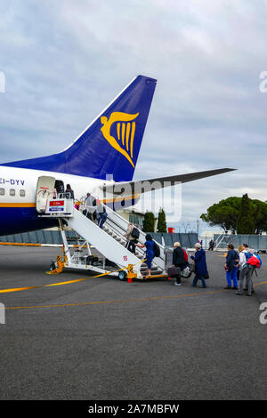 Ryanair à l'aéroport de Manchester, Voyages et transports, vols et battant Banque D'Images