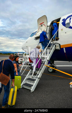 Ryanair à l'aéroport de Manchester, Voyages et transports, vols et battant Banque D'Images