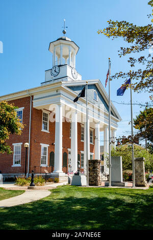 Fulton County Courthouse, 201 North 2nd Street, McConnellsburg, PA Banque D'Images