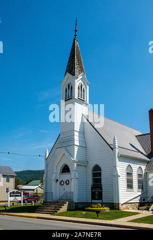 St Pauls United Church of Christ, 228 2e Rue Nord, McConnellsburg, PA Banque D'Images