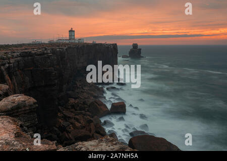 Cabo Carvoeiro, Peniche, Leiria, Portugal, Europe, Oeste Banque D'Images