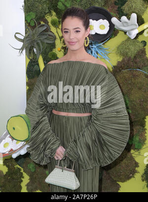 3 novembre 2019, USA : 03 novembre 2019 - Los Angeles, Californie - Chloe Bridges. Création de ''Green Eggs and Ham'' de Netflix à la Hollywood American Legion. Crédit photo : PMA/AdMedia Banque D'Images