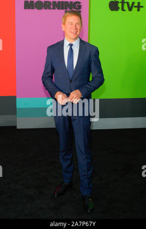 NEW YORK, NY - 28 OCTOBRE : Pat Kiernan assiste à l'Apple TV +'s 'Le Matin Show' Première mondiale à David Geffen Hall le 28 octobre 2019 à New York City Banque D'Images