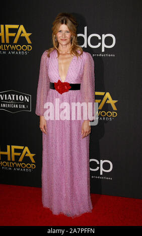 Beverly, Californie, USA. 06Th Nov, 2019. Los Angeles, Californie - le 03 novembre : Laura Dern assiste à la 23e Hollywood Film Awards au Beverly Hilton Hotel le Novembre 03, 2019 à Beverly Hills, Californie. Photo : CraSH/imageSPACE/MediaPunch MediaPunch Crédit : Inc/Alamy Live News Banque D'Images